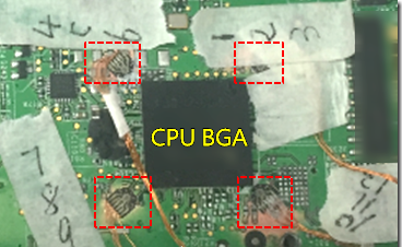 BGA錫裂，使用應變片(Strain Gauge)量測電路板到底哪個環(huán)節(jié)產(chǎn)生較大變形量