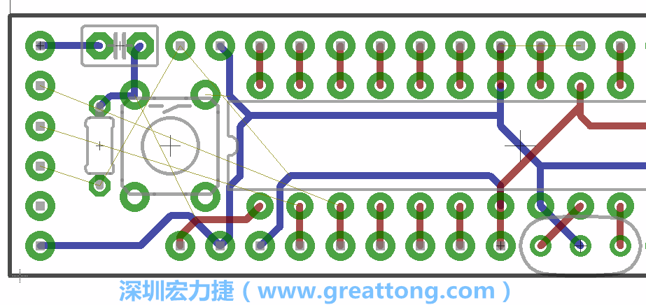 4.1. 把剩下的元件移動(dòng)到電路板工作區(qū)上。