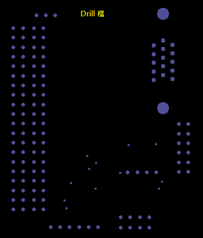 產(chǎn)生Drill File及 Map File 的Gerber 檔案，此會產(chǎn)生描述此PCB所用到的鉆孔的孔徑尺寸及鉆孔的座標(biāo)資訊。