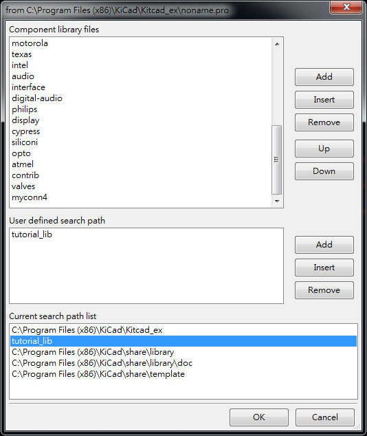 上下兩個視窗都Add 你的library ，在library browser 就可以找到你的library